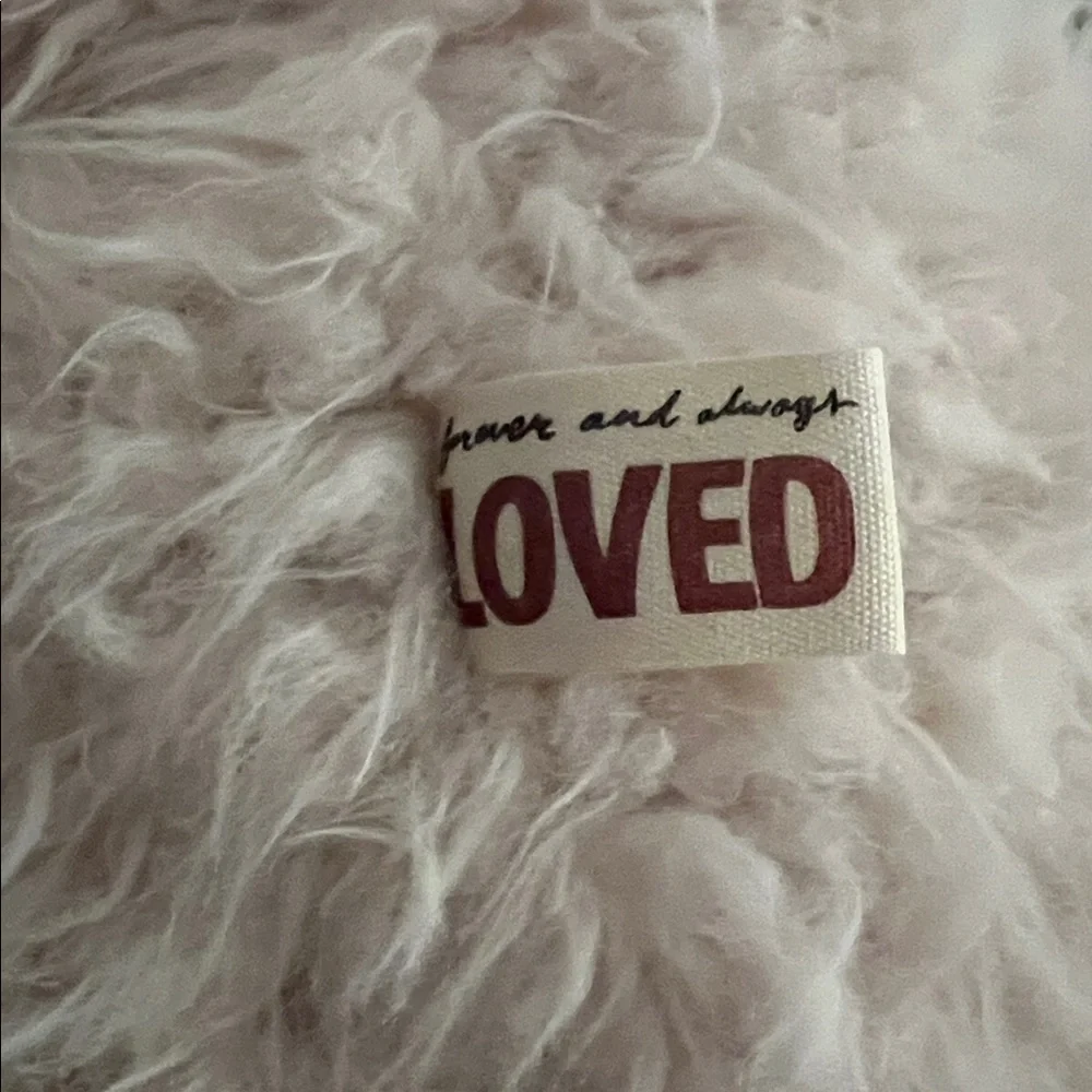 Demdaco - “Loved” Large 16” Plush Beautiful Bear Red/IvoryBlack - Picture 6 of 7